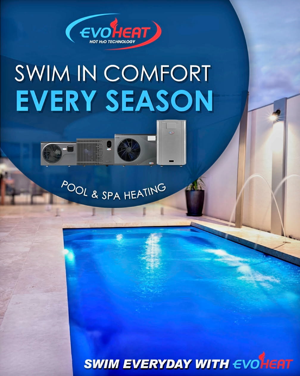 Pool Heaters — Pool Fast Services & Repair, Forest Lake & Brisbane south-west